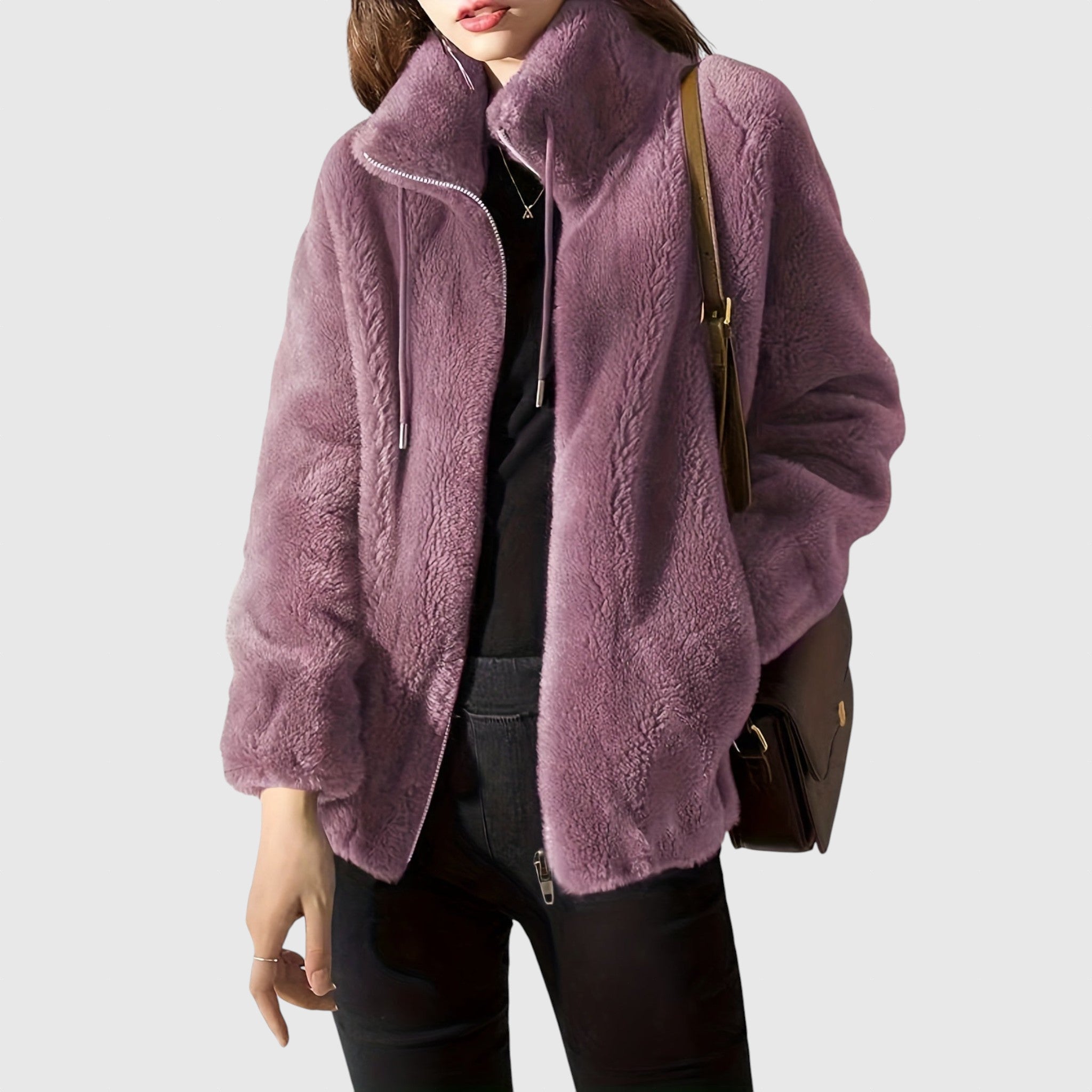 Avelora - Pohodlná bunda so zipsom