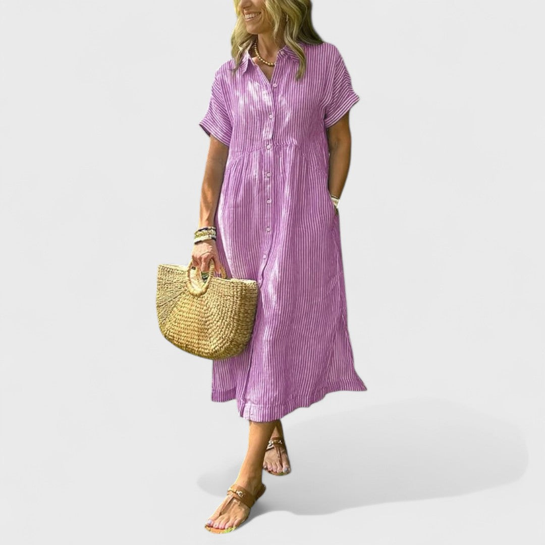 Anjela - Vzdušná Rafinovaná Šaty