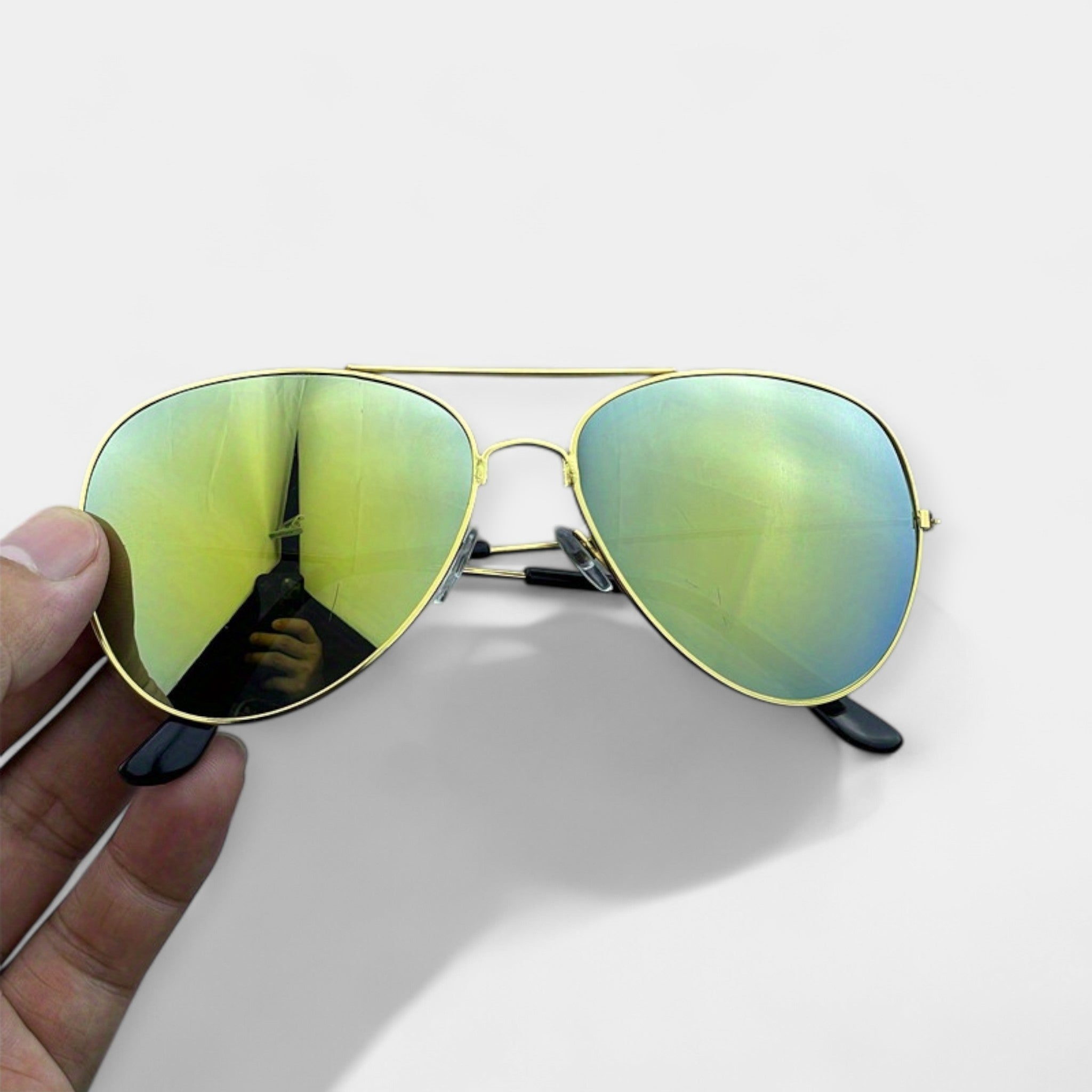 Retro Okuliare s Zrkadlovými Šošovkami