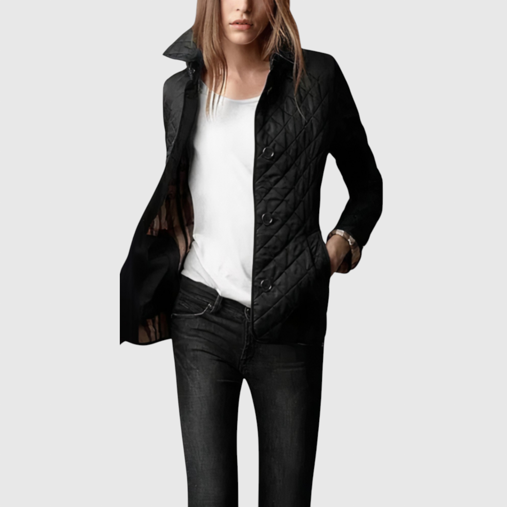 Evelína - Elegantný prechodový kabát