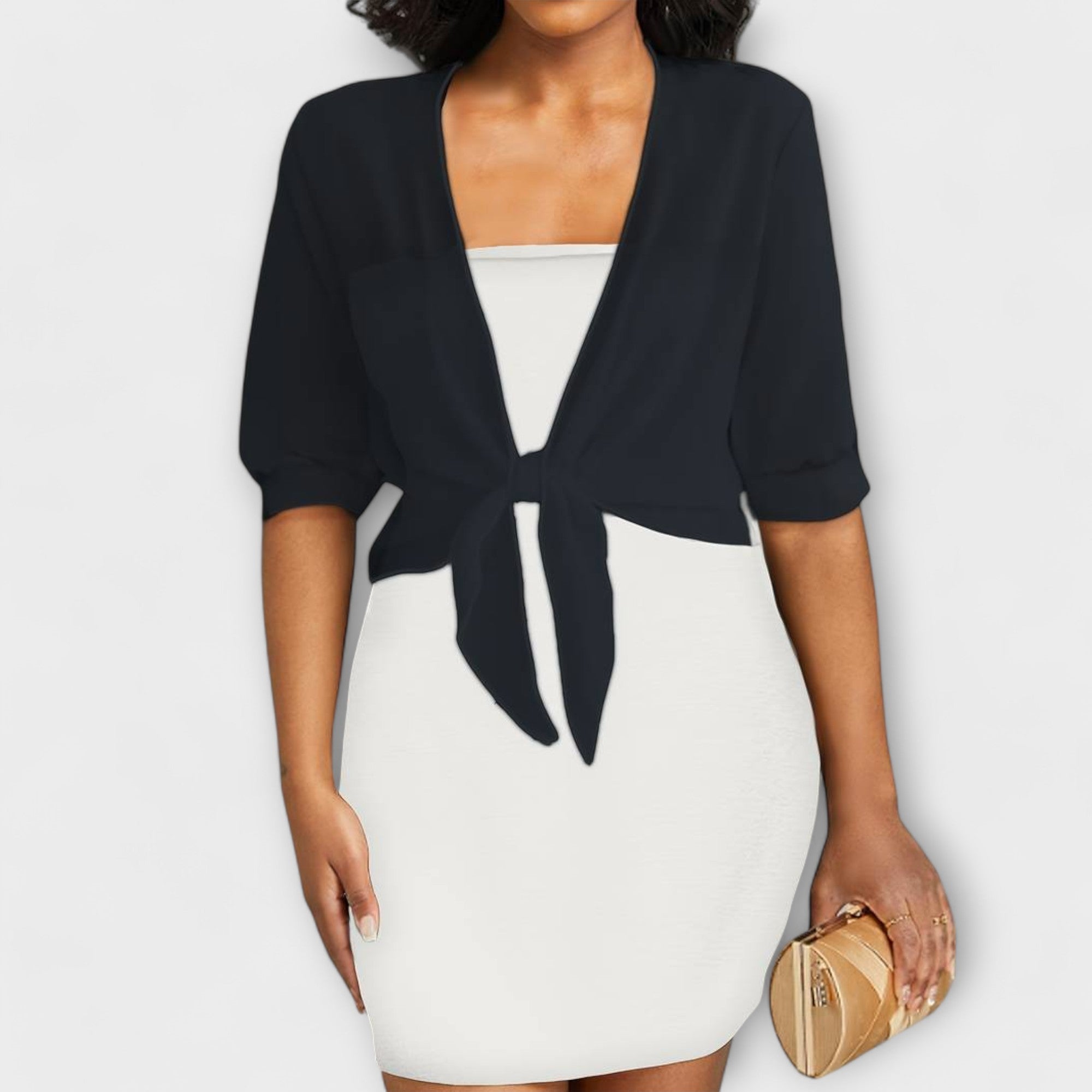 Olivia - Blúzka s otvoreným predným panelom