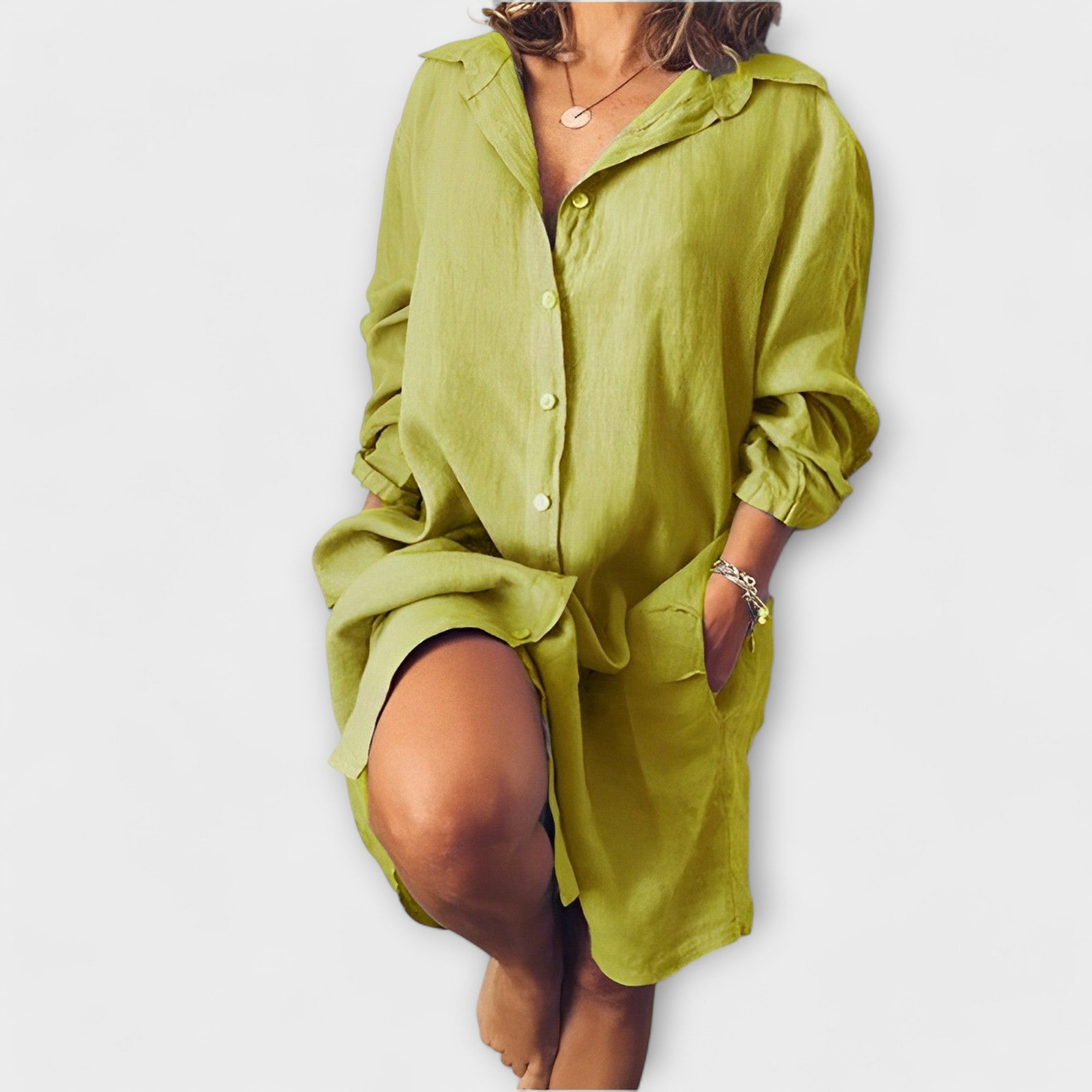 Letný ľanový blejzer na každodenné nosenie