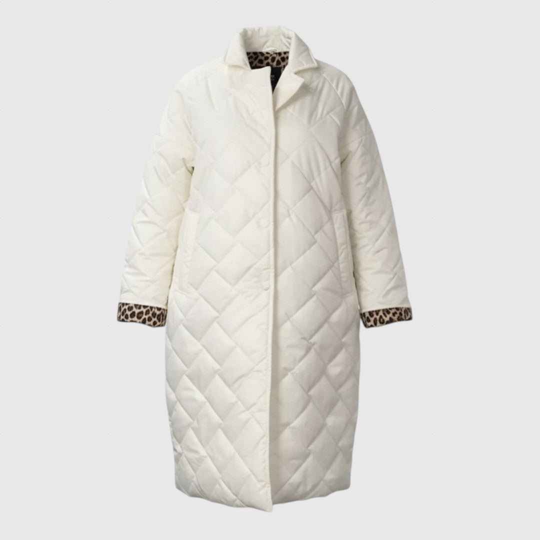 Ofira – Kabát Diamant s leopardou podšívkou