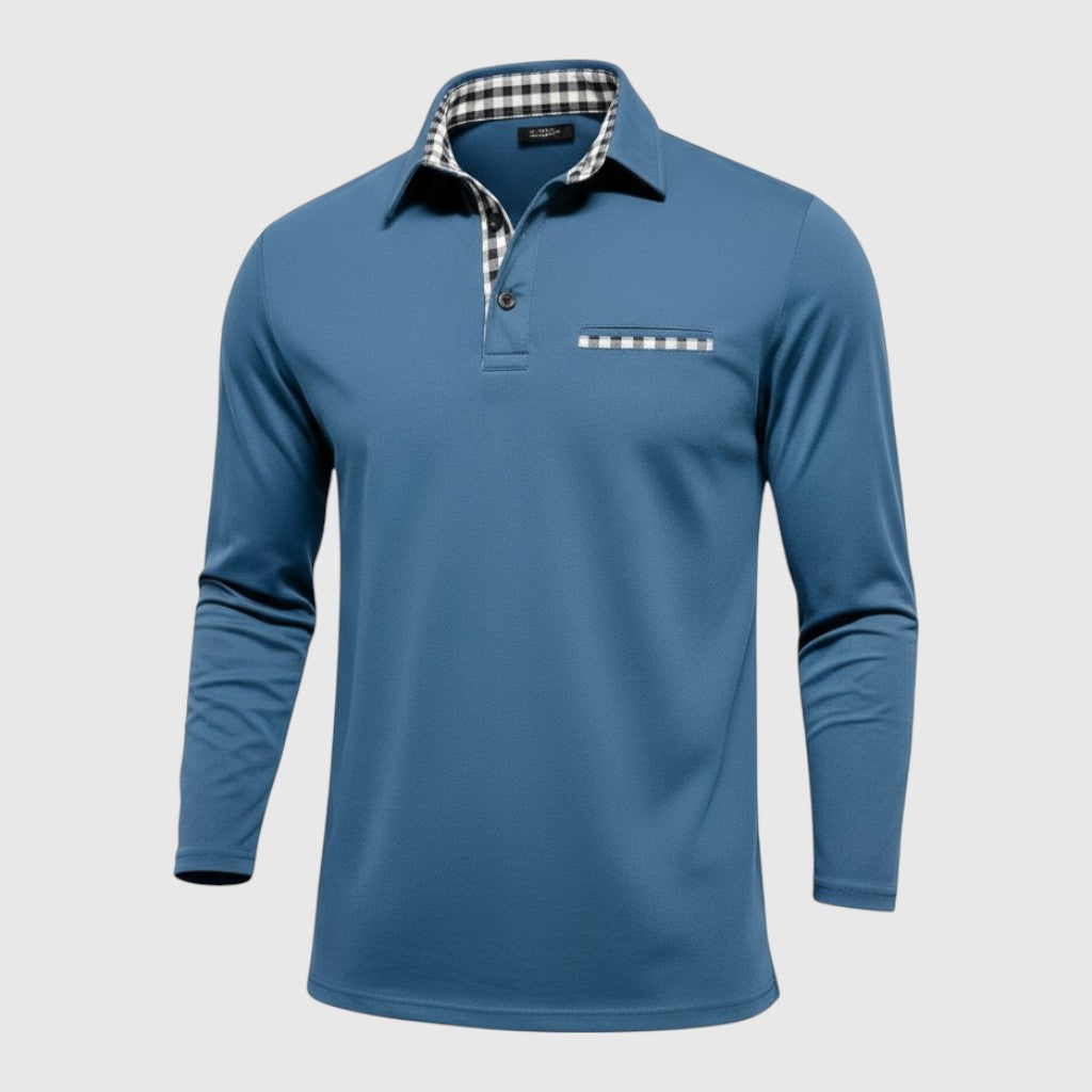Ivan - Polo košeľa s dlhými rukávmi