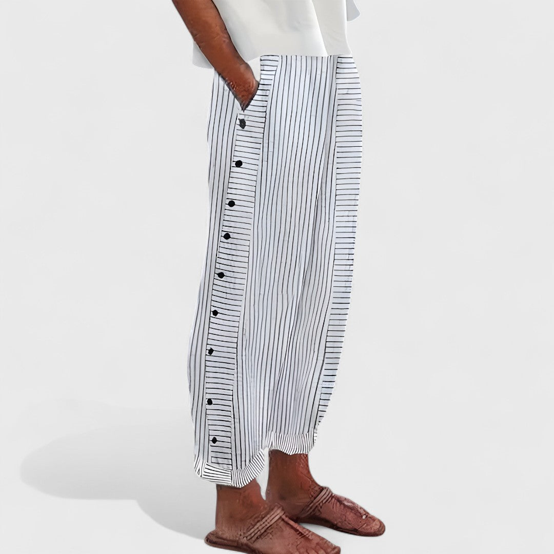 Vera - Ľanové nohavice