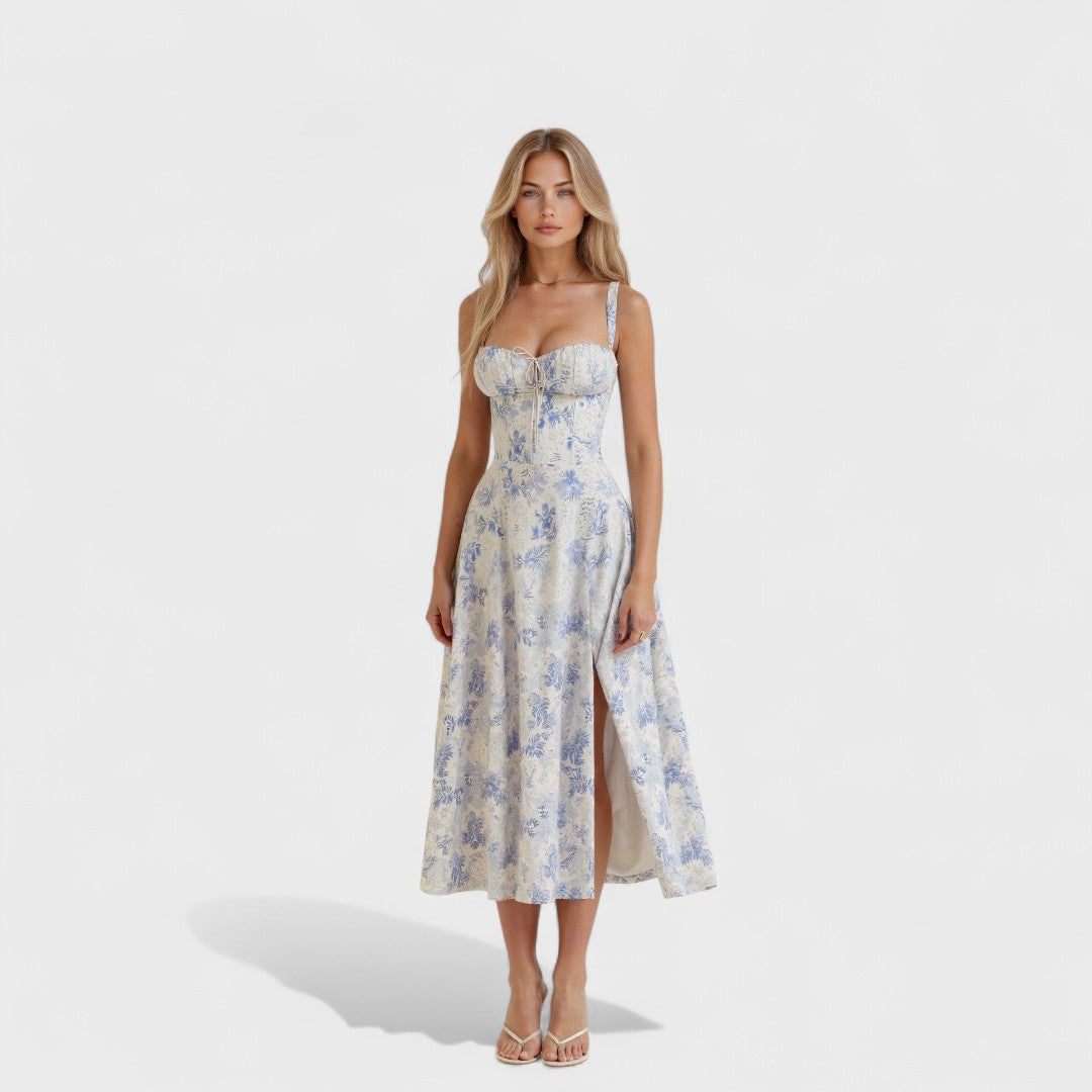 Kiana - Korzetová Midi Šaty