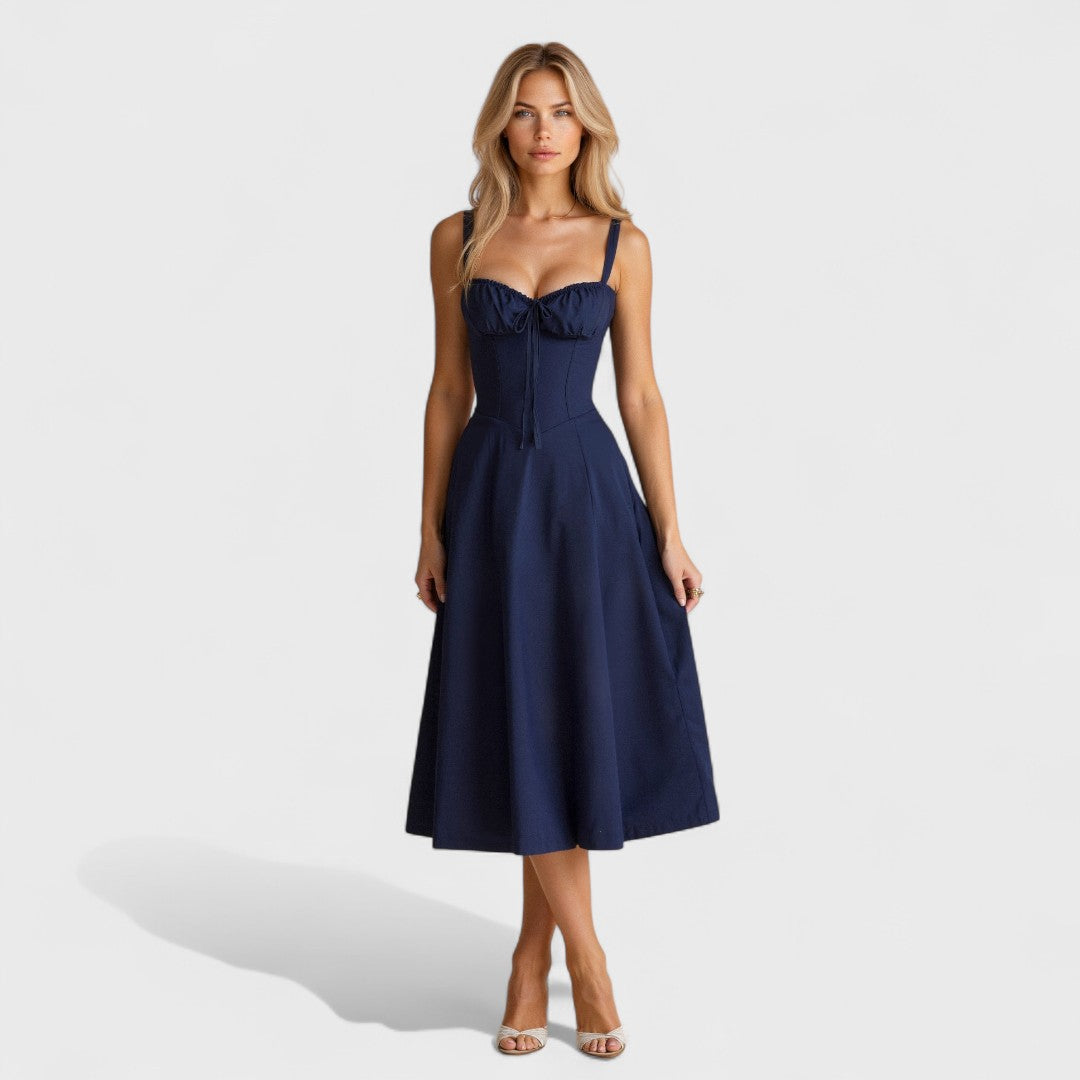 Kiana - Korzetová Midi Šaty