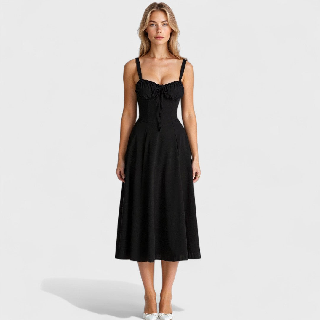 Kiana - Korzetová Midi Šaty