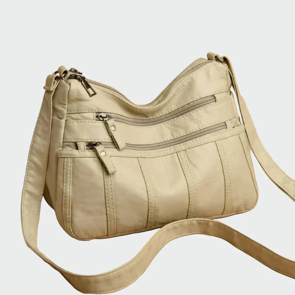 Mäkká kožená taška cez rameno