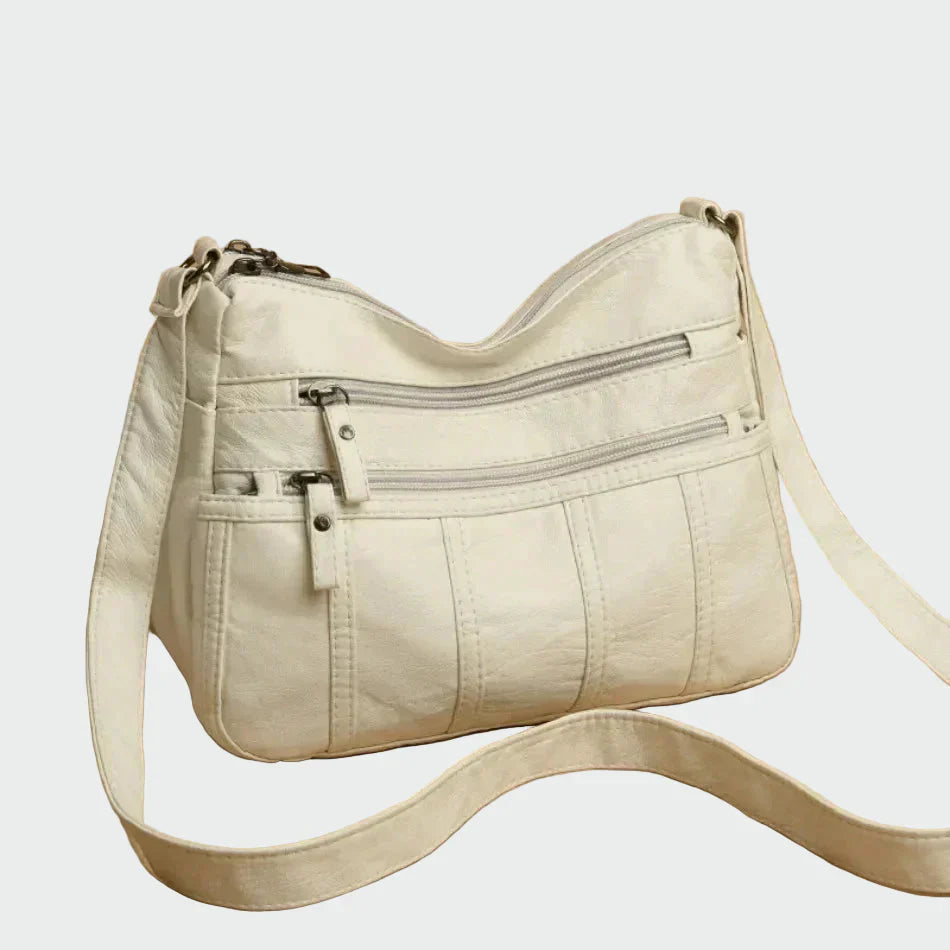 Mäkká kožená taška cez rameno